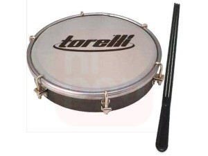Tamborim 6'' Preto - Torelli