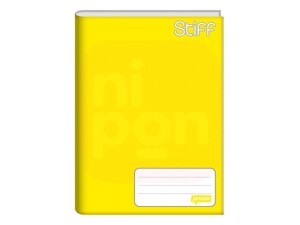 Caderno Brochurão Amarelo 96 Fls STIFF