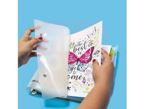 Fichário Universitário Trendy Borboleta + 192 Folhas