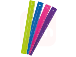 Régua de 30 cm Fullcolor Dello Cores sortidas