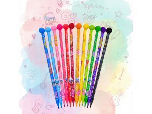 Lápis de Cor Fini 12 Cores Triangular - Leonora